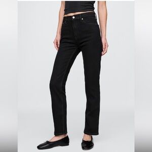 Black Straight Jeans